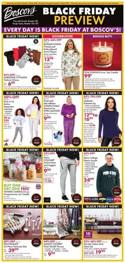 Catalogue Boscov's BLACK FRIDAY 2021 from 11/18/2021