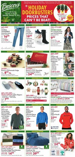 Catalogue Boscov's from 12/01/2022