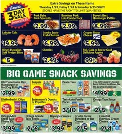 Catalogue Boyer's Food Markets from 01/19/2025