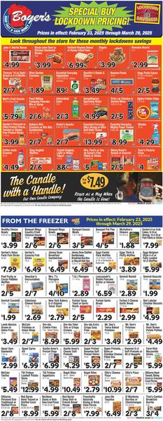 Catalogue Boyer's Food Markets from 02/23/2025