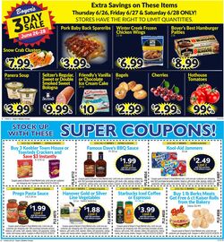 Catalogue Boyer's Food Markets from 06/22/2025