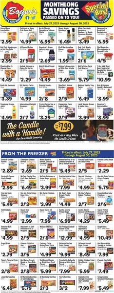 Catalogue Boyer's Food Markets from 07/27/2025