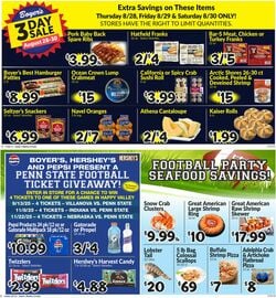 Catalogue Boyer's Food Markets from 08/24/2025