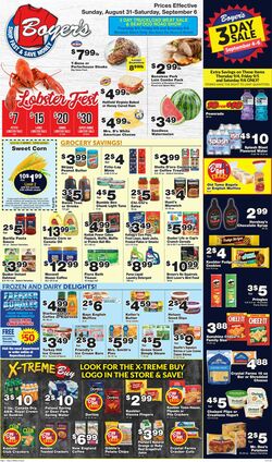 Catalogue Boyer's Food Markets from 08/31/2025