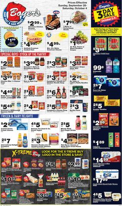 Catalogue Boyer's Food Markets from 09/28/2025