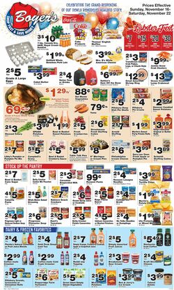 Catalogue Boyer's Food Markets from 11/16/2025