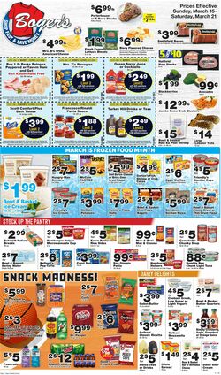 Catalogue Boyer's Food Markets from 03/15/2026