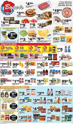 Catalogue Boyer's Food Markets from 04/19/2026