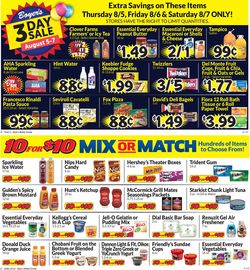 Catalogue Boyer's Food Markets from 08/01/2021