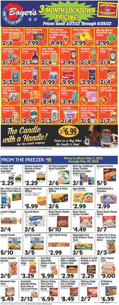 Catalogue Boyer's Food Markets from 05/01/2022