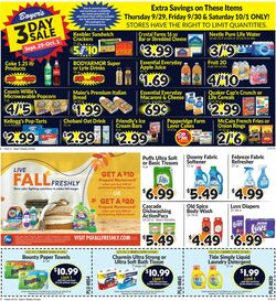 Catalogue Boyer's Food Markets from 09/29/2022