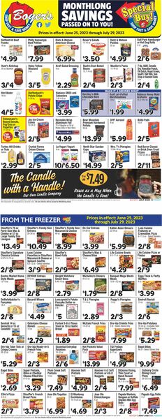 Catalogue Boyer's Food Markets from 06/25/2023