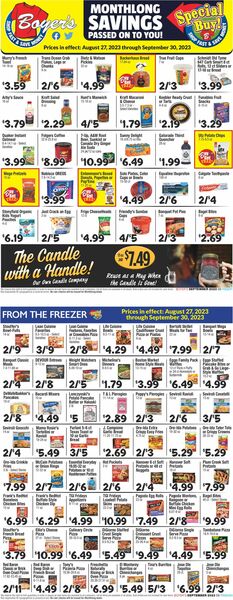 Catalogue Boyer's Food Markets from 08/27/2023