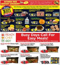 Catalogue Boyer's Food Markets from 09/24/2023