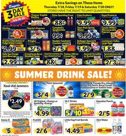 Catalogue Boyer's Food Markets from 07/14/2024