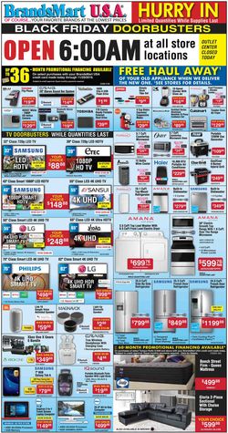 Catalogue Brandsmart USA from 11/29/2019