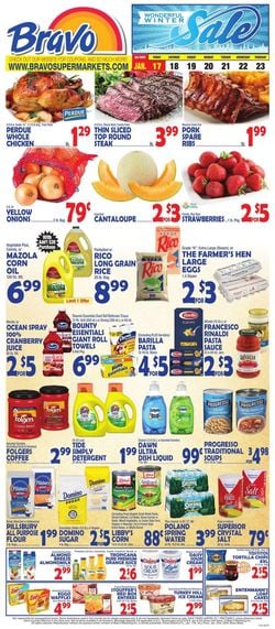 Catalogue Bravo Supermarkets from 01/17/2020