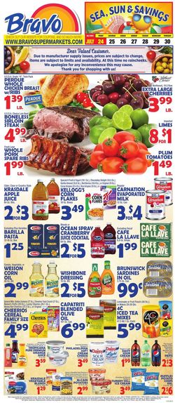Catalogue Bravo Supermarkets from 07/24/2020