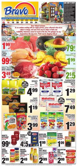 Catalogue Bravo Supermarkets from 02/18/2021