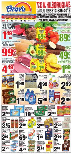 Catalogue Bravo Supermarkets from 09/09/2021