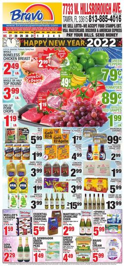 Catalogue Bravo Supermarkets from 12/27/2021