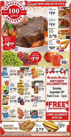 Catalogue Brookshire Brothers from 09/15/2021