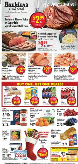 Catalogue Buehler's Fresh Foods from 12/11/2024