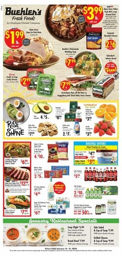 Catalogue Buehler's Fresh Foods from 01/15/2025