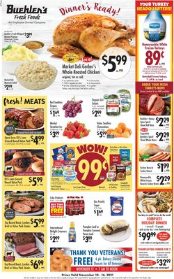 Catalogue Buehler's Fresh Foods from 11/10/2021