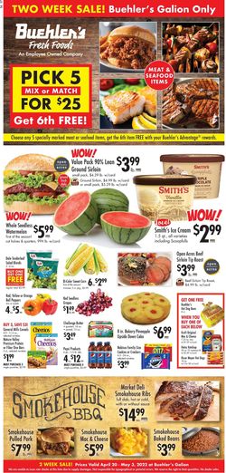 Catalogue Buehler's Fresh Foods from 04/20/2022