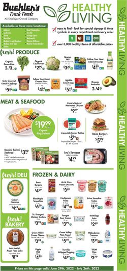 Catalogue Buehler's Fresh Foods from 06/29/2022