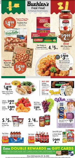 Catalogue Buehler's Fresh Foods from 09/20/2023