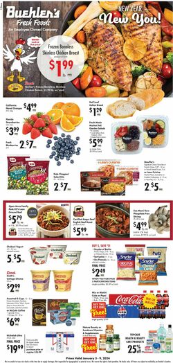 Catalogue Buehler's Fresh Foods from 01/03/2024