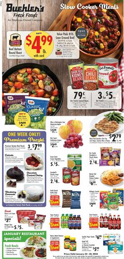 Catalogue Buehler's Fresh Foods from 01/24/2024