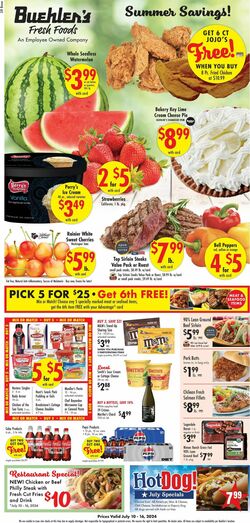 Catalogue Buehler's Fresh Foods from 07/10/2024