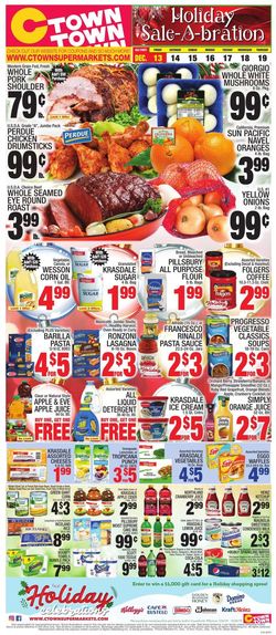 Catalogue C-Town - Holiday Ad 2019 from 12/13/2019