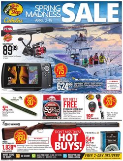 Catalogue Cabela's from 04/02/2020