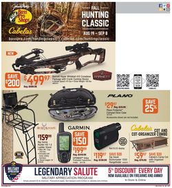 Catalogue Cabela's from 08/19/2021