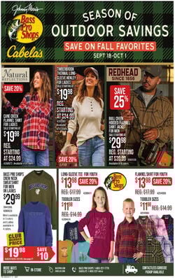 Current weekly ad Cabela's