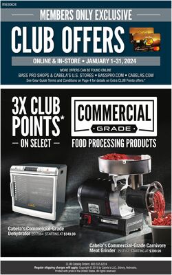 Catalogue Cabela's from 01/01/2024