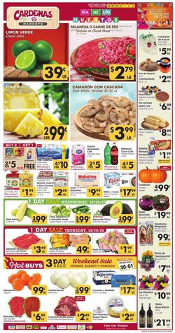 Catalogue Cardenas from 10/28/2020