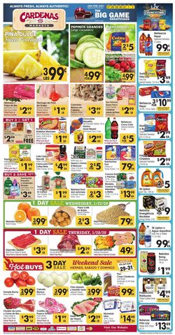 Catalogue Cardenas from 01/27/2021