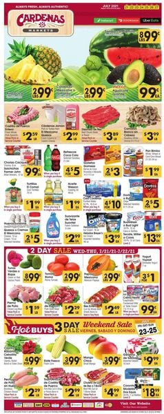 Catalogue Cardenas from 07/21/2021