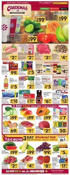 Catalogue Cardenas from 07/28/2021