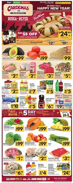 Catalogue Cardenas from 12/29/2021