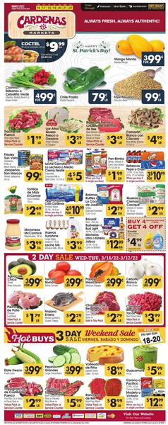 Catalogue Cardenas from 03/16/2022