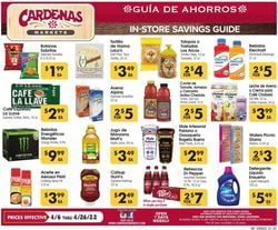 Catalogue Cardenas from 04/06/2022