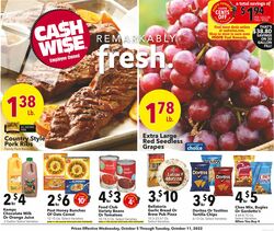Current weekly ad Cash Wise