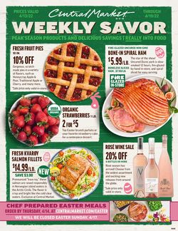 Current weekly ad Central Market