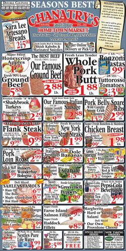 Current weekly ad Chanatry's Hometown Market